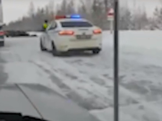 Появилось видео с места ДТП с двумя погибшими на трассе в ЯНАО