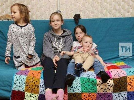 В многодетных семьях Татарстана каждого ребенка будут считать отдельно
