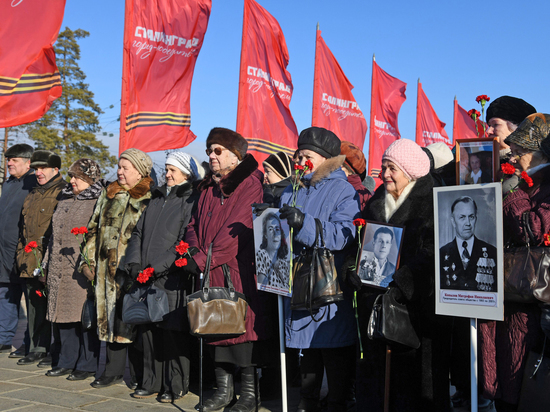 В Волгограде вспомнили мирных жителей и защитников блокадного Ленинграда