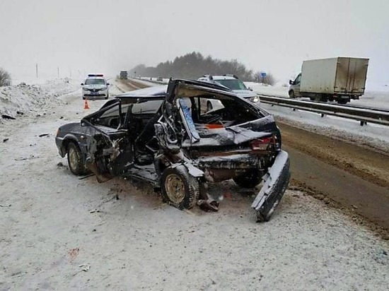 В Башкирии 43-летний мужчина пострадал в ДТП на трассе