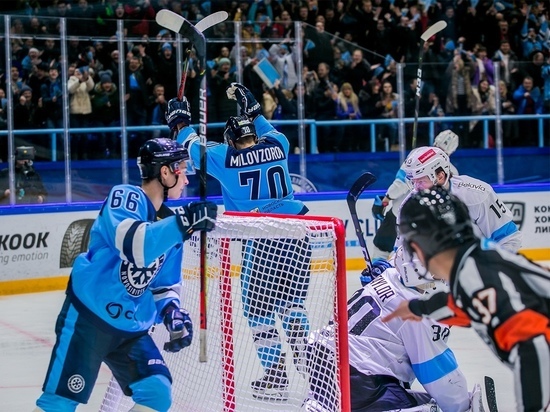Очередная победа хоккейной «Сибири» в чемпионате КХЛ