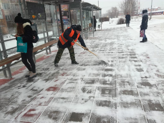 В Серпухове справились с последствиями снегопада
