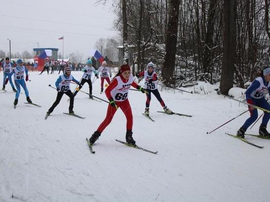 Калужане встали на лыжи, несмотря на проливной дождь