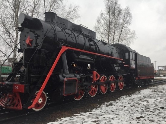 Старинный паровоз станет памятником в Калуге