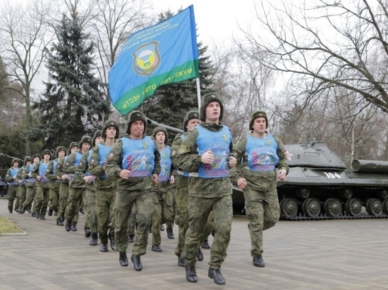 Участники марш-броска в честь 75-летия Победы прибыли в Краснодар