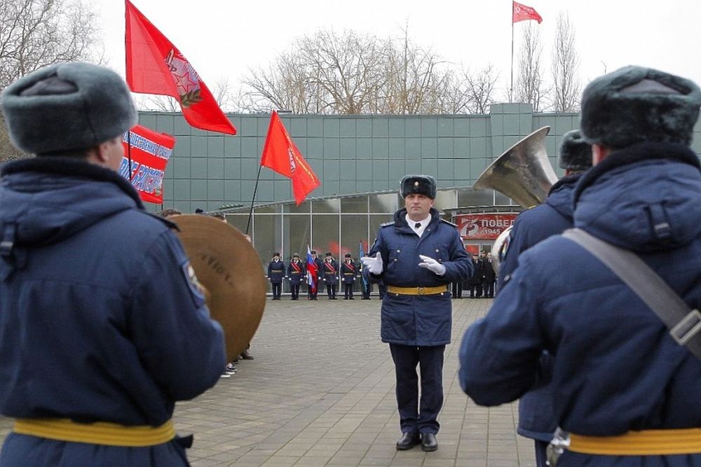 В Краснодар прибыли участники марш-броска в честь 75-летия Победы