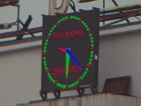 Заколдованное место: часы на Костромском автовокзале опять сломались