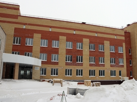 Строительство поликлиники в Козьмодемьянске подходит к завершению