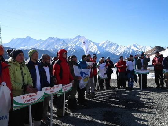 Участники чемпионата России по альпинизму вышли на маршруты в Ингушетии