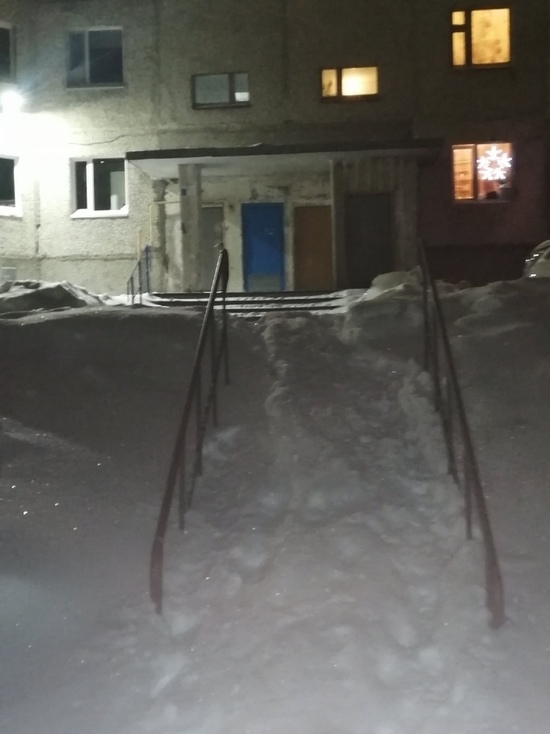 В Надыме появилась лестница для камикадзе