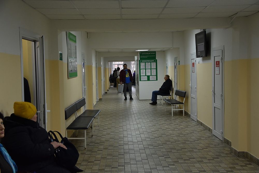 В Рязани за 12 миллионов отремонтировали поликлинику больницы № 10
