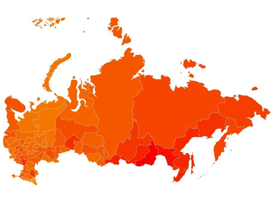 Забайкалье возглавило рейтинг интереса к коронавирусу в России