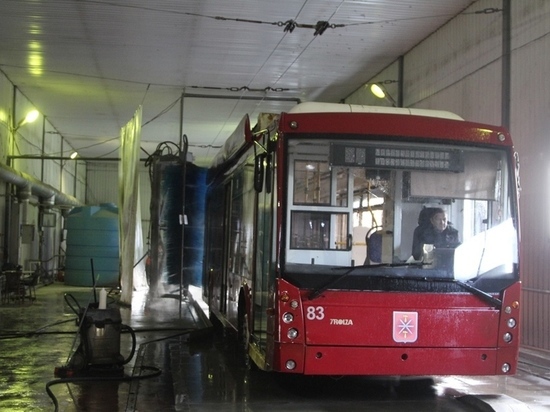 Тульские автобусы "защищают" от вирусов