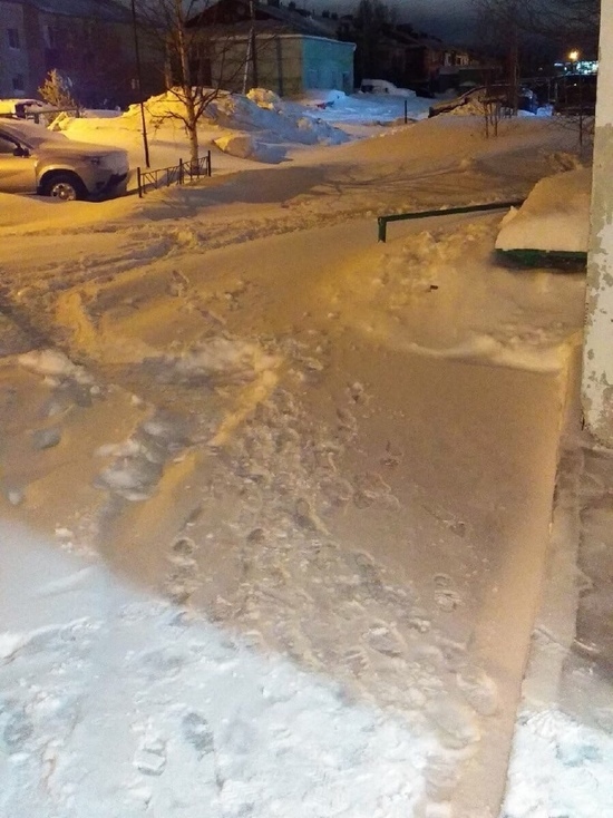 Злой ноябрянин ноябрьск. Провалился снег тропинка.