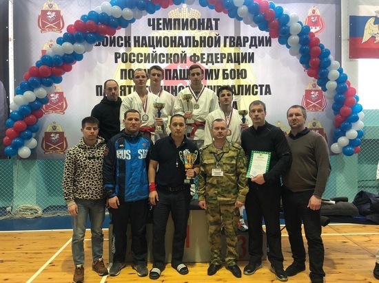 Офицер калужского ОМОНа взял серебро всероссийского чемпионата