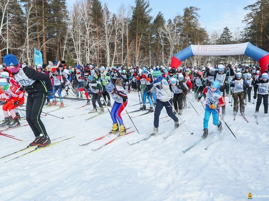 2,5 тысячи жителей Улан-Удэ пробежали в «Лыжне России»