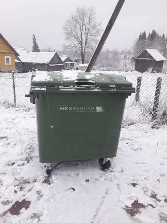 В Опочке заменят все мусорные контейнеры