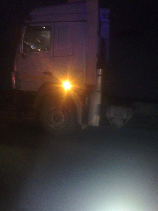 В Верхнеуслонском районе загорелась мордовская фура с яйцами