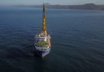 Принадлежащее «Газпрому» судно «Академик Черский» покинуло порт Находки и направилось в Сингапур