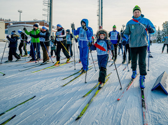 Югра присоединилась к всероссийскому забегу на лыжах