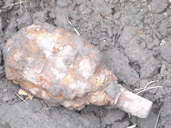 В калмыцком селе обнаружили гранату времен войны