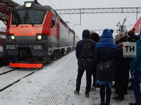 В РТ по туристическому маршруту Казань-Кукмор запустили электропоезда