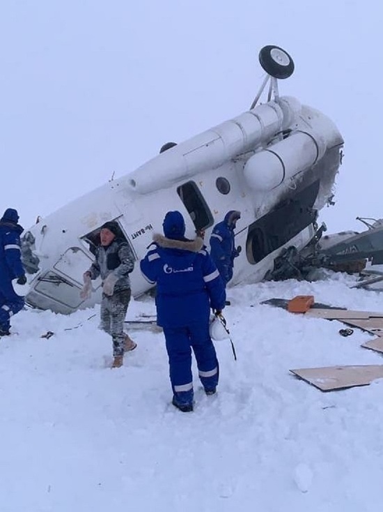 Смертельная посадка: вертолет Ми-8 потерпел крушение на Ямале