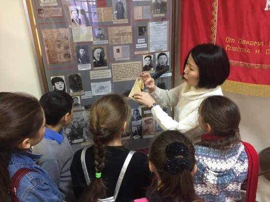 Калмыцкие школьники провели акцию «Музей и дети»
