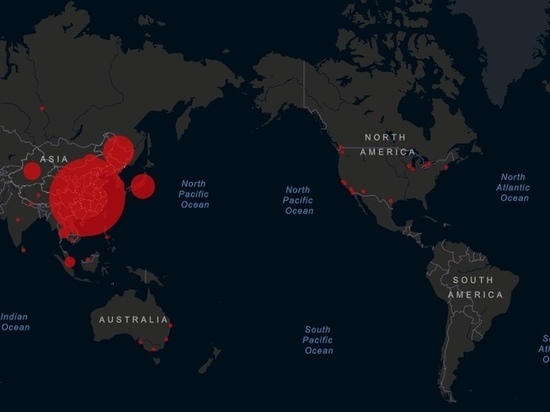 Распространение коронавируса: в интернете появилась онлайн-карта
