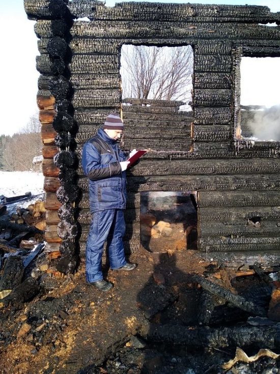 В Афанасьевском районе пожар унес жизни трех мужчин