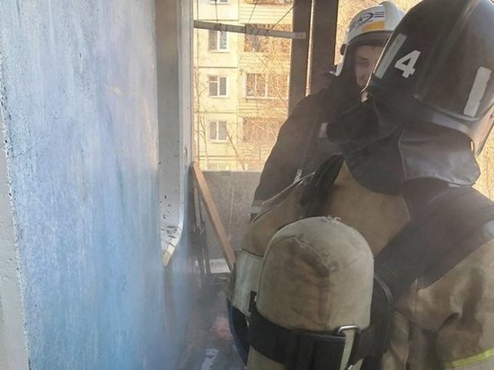 На пожаре в Иркутске пострадали трое детей