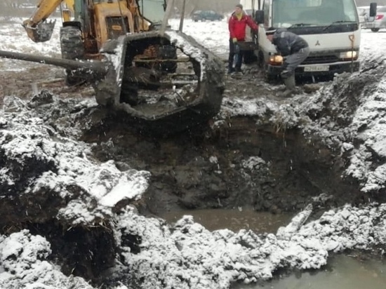 Белгородские поисковики подняли башню Т-34