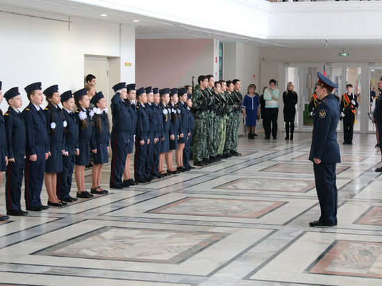 В чебоксарской школе создан первый кадетский профильный класс УФСИН
