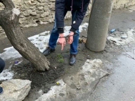 В Дагестане поймали "закладчика" наркотического средства