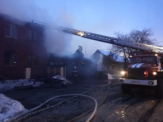 В Екатеринбурге сгорел частный социально-реабилитационный центр