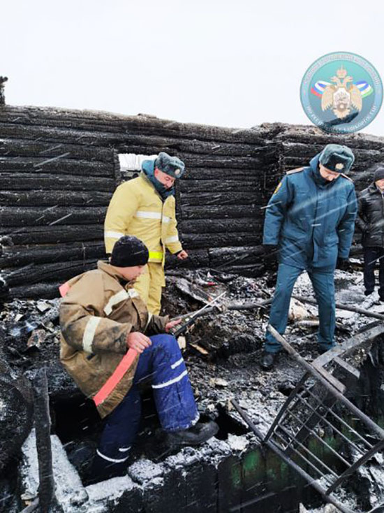 В Башкирии возбудили уголовное дело по факту пожара с тремя погибшими