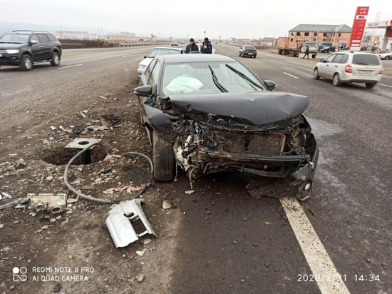 Двое водителей-пенсионеров попали в ДТП в Ингушетии