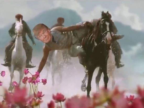 Трамп опубликовал «болливудское» видео со своим лицом