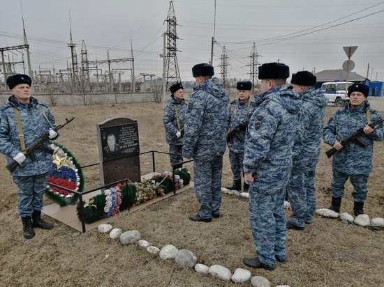 Ивановский сводный отряд, служащий на Северном Кавказе, почтил память погибшего товарища