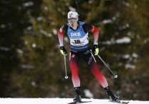 Норвежская биатлонистка Марте Рейселанд-Улсбю выиграла масс-старт на чемпионате мира по биатлону в Антхольце
