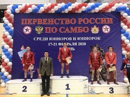 Спортсмен из Кинешмы взял «серебро» на первенстве России по самбо