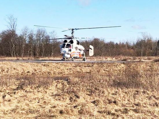 Вертолет санавиации экстренно вылетел из Твери для оказания помощи больному