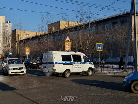 Школу №2 эвакуировали в центре Читы