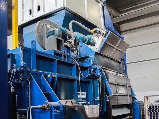 На радиаторном заводе в Невинномысске заработала плавильная печь