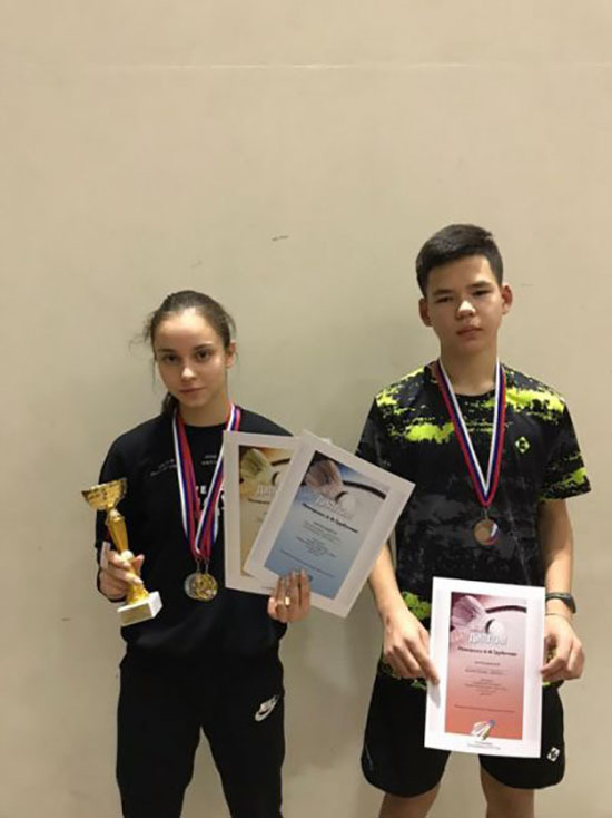 Юные бадминтонисты из Башкирии завоевали медали на Всероссийском турнире