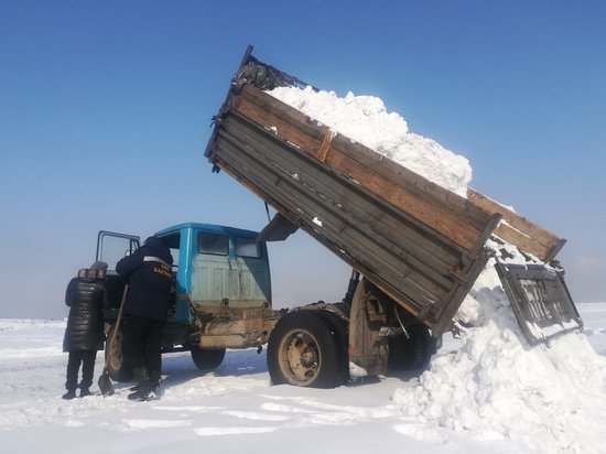 В Кызыле стартовал месячник по очистке снега