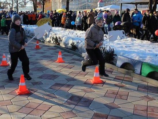 На Масленицу рязанцев приглашают принять участие в семейной эстафете