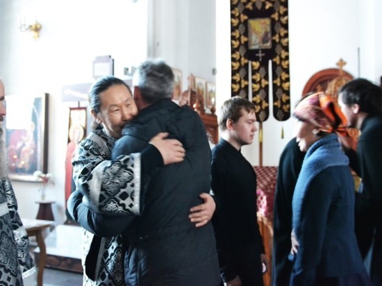 В православном храме Тувы совершен Чин Прощения