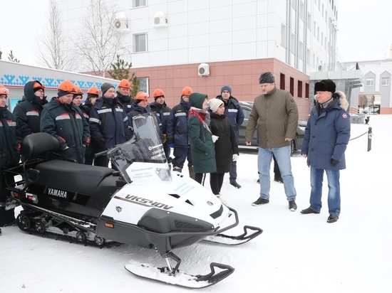 Кочевница из Надымского района получила в подарок снегоход