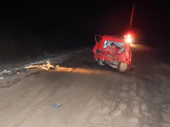В Ивановской области пьяный водитель сбил стоящую иномарку